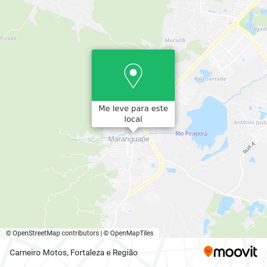 Carneiro Motos mapa