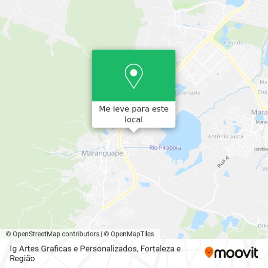 Ig Artes Graficas e Personalizados mapa