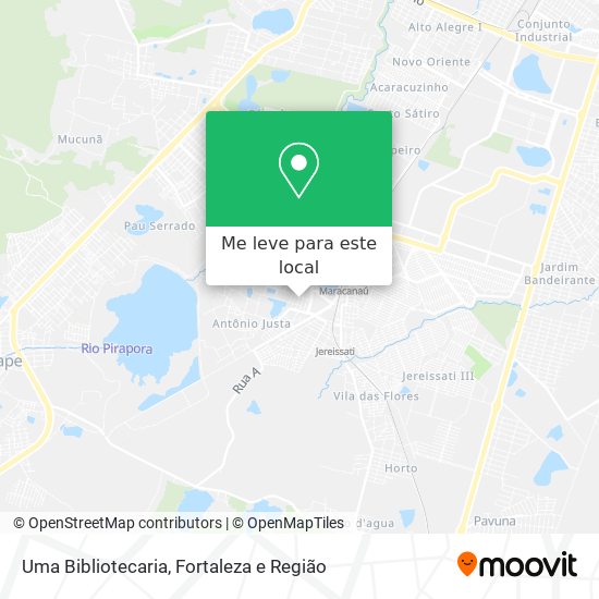 Uma Bibliotecaria mapa