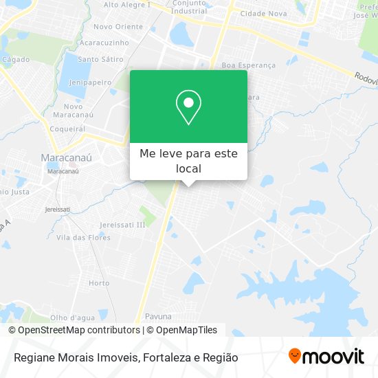 Regiane Morais Imoveis mapa