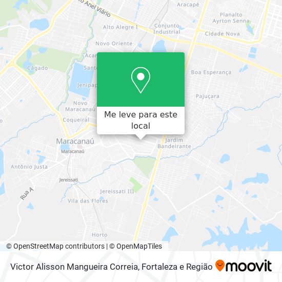 Victor Alisson Mangueira Correia mapa