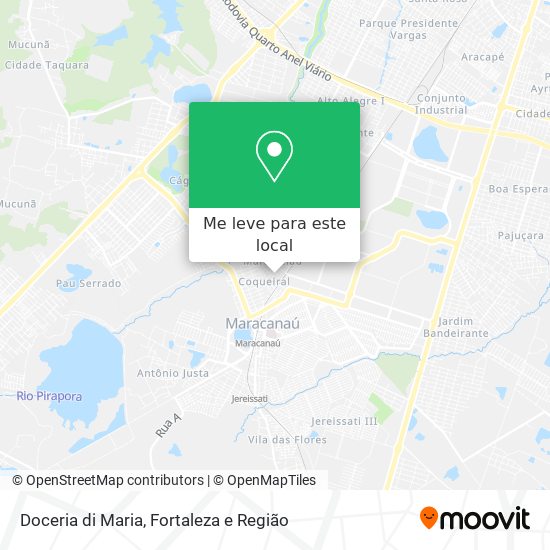 Doceria di Maria mapa