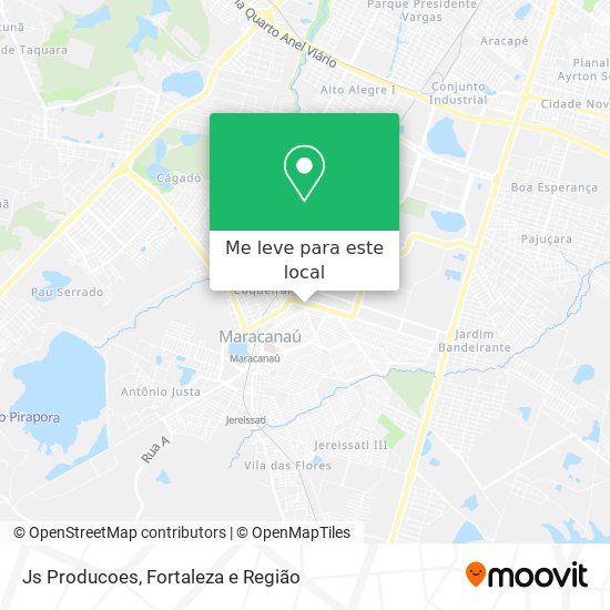 Js Producoes mapa