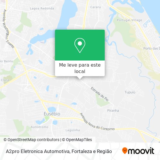 A2pro Eletronica Automotiva mapa