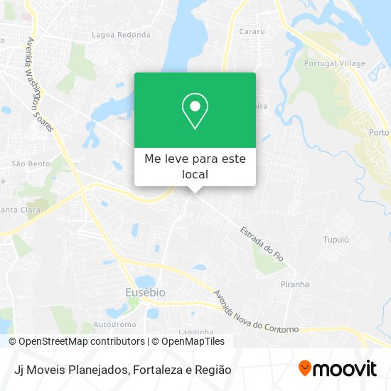 Jj Moveis Planejados mapa