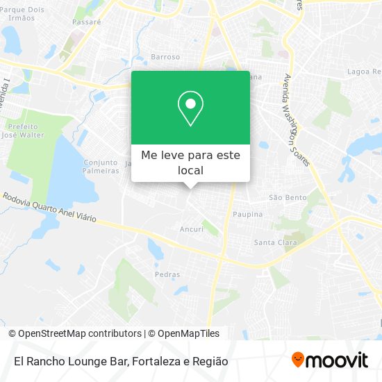 El Rancho Lounge Bar mapa