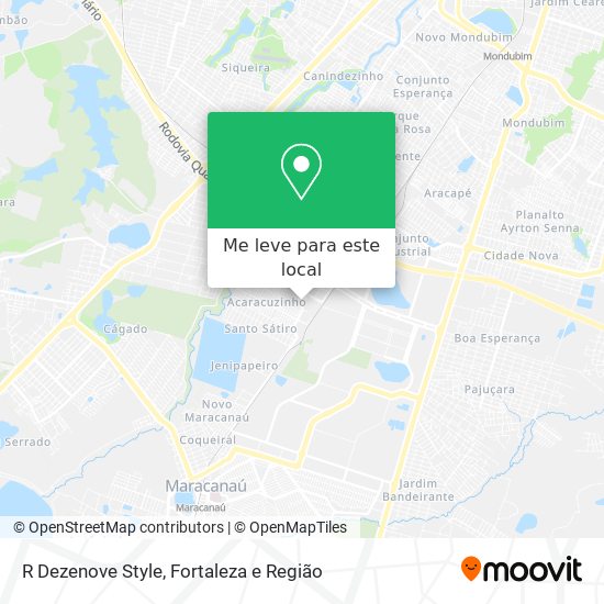 R Dezenove Style mapa
