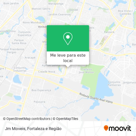 Jm Moveis mapa