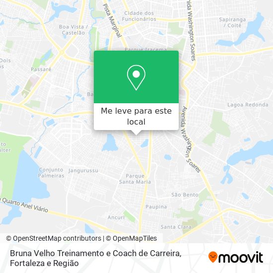 Bruna Velho Treinamento e Coach de Carreira mapa