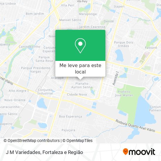 J M Variedades mapa