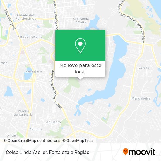 Coisa Linda Atelier mapa