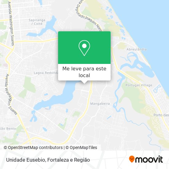 Unidade Eusebio mapa