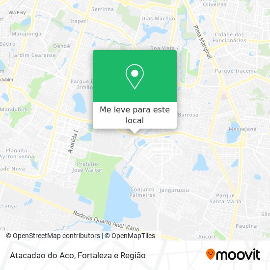 Atacadao do Aco mapa