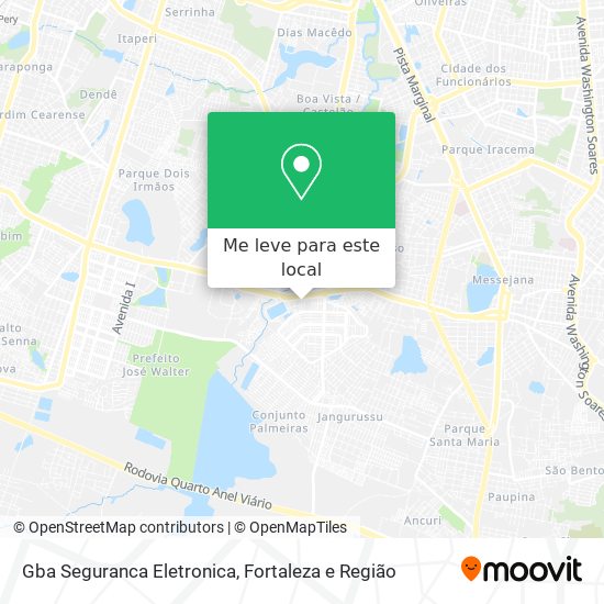 Gba Seguranca Eletronica mapa