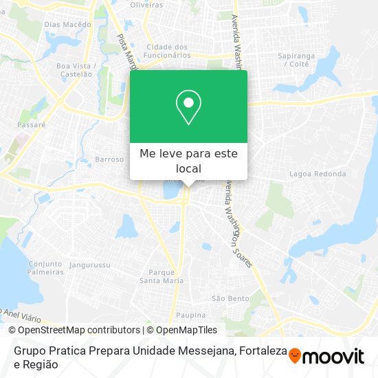 Grupo Pratica Prepara Unidade Messejana mapa