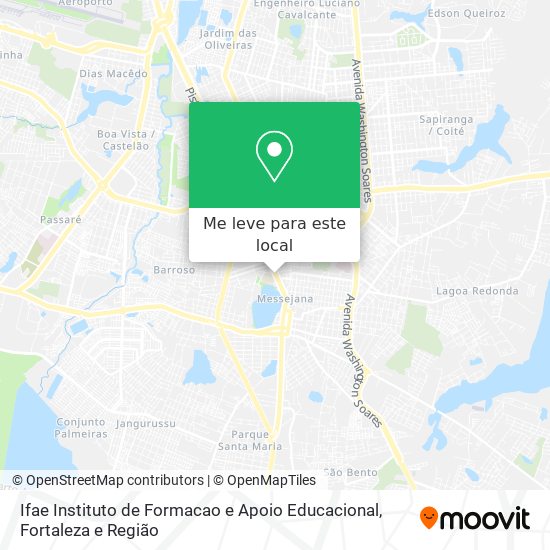 Ifae Instituto de Formacao e Apoio Educacional mapa