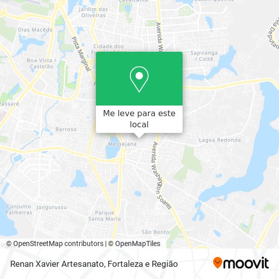 Renan Xavier Artesanato mapa