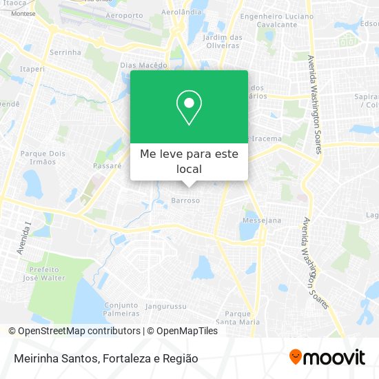 Meirinha Santos mapa