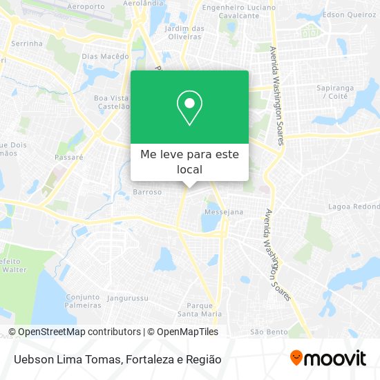 Uebson Lima Tomas mapa