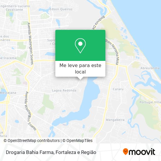 Drogaria Bahia Farma mapa