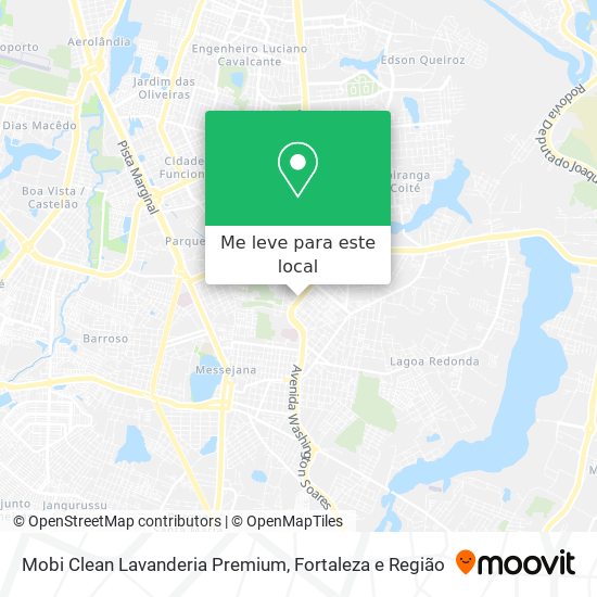 Mobi Clean Lavanderia Premium mapa