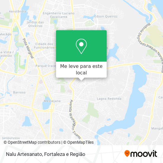 Nalu Artesanato mapa