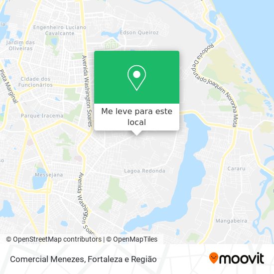 Comercial Menezes mapa