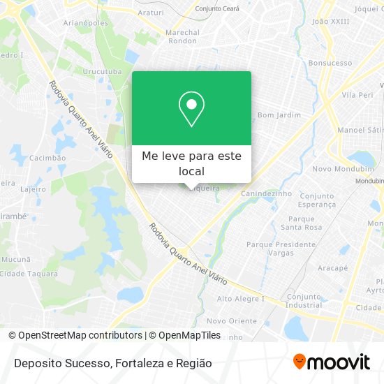 Deposito Sucesso mapa