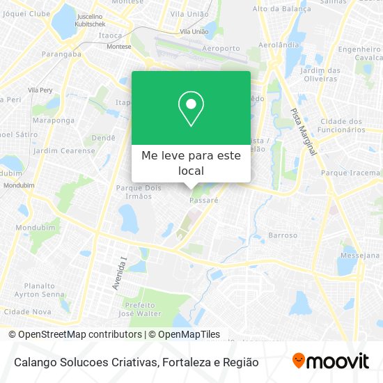 Calango Solucoes Criativas mapa