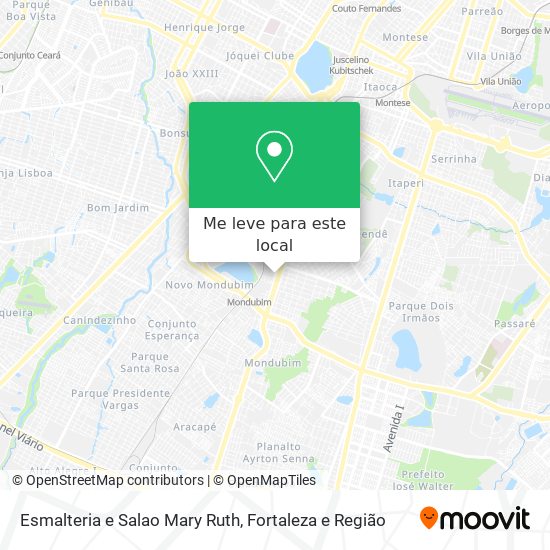 Esmalteria e Salao Mary Ruth mapa
