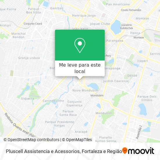 Pluscell Assistencia e Acessorios mapa