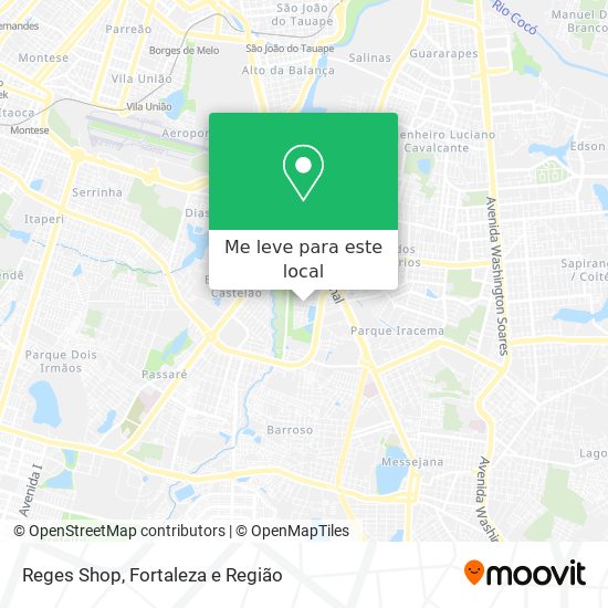 Reges Shop mapa