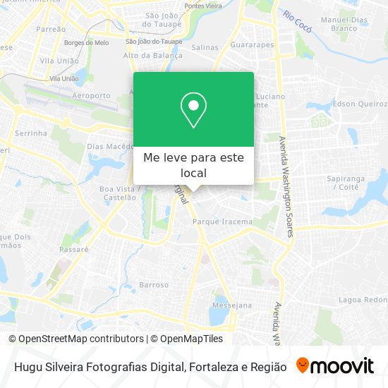 Hugu Silveira Fotografias Digital mapa