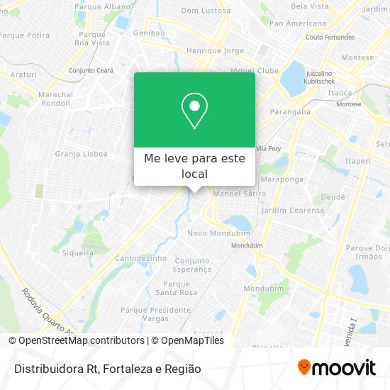 Distribuidora Rt mapa