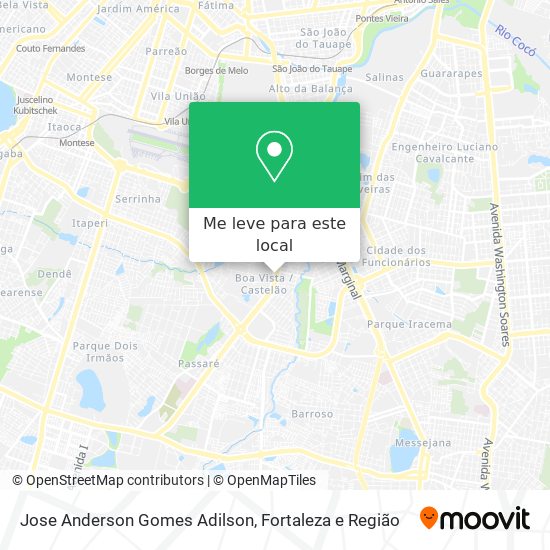 Jose Anderson Gomes Adilson mapa