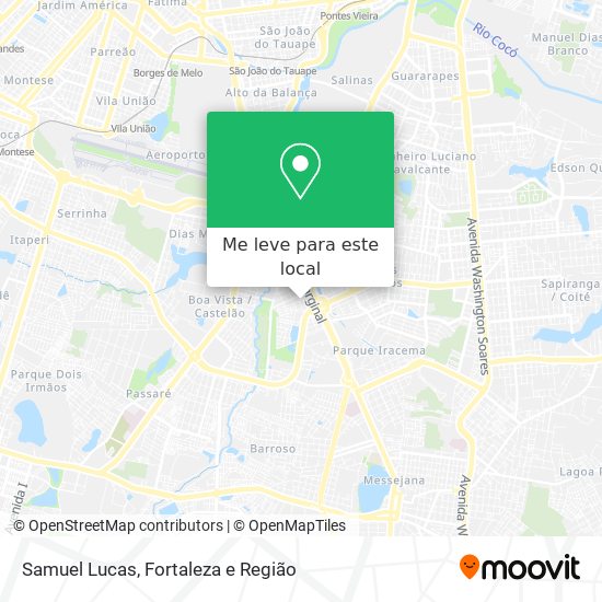 Samuel Lucas mapa
