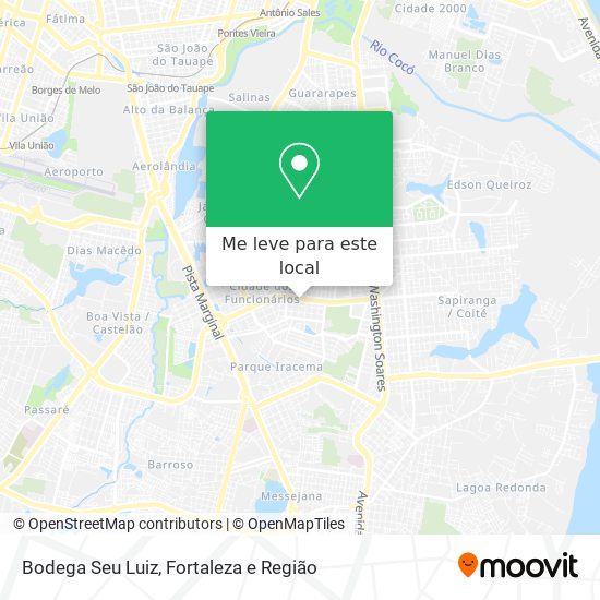 Bodega Seu Luiz mapa