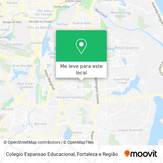 Colegio Expansao Educacional mapa
