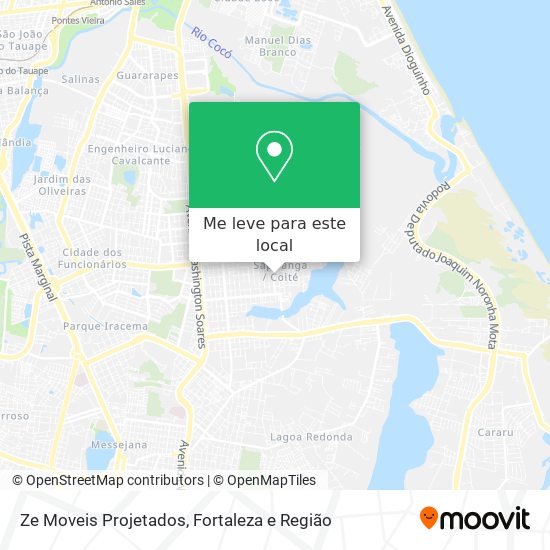 Ze Moveis Projetados mapa