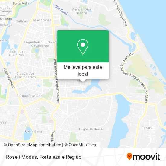 Roseli Modas mapa