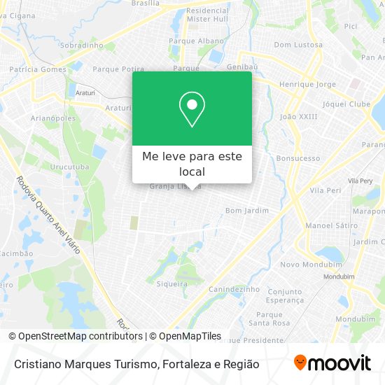 Cristiano Marques Turismo mapa