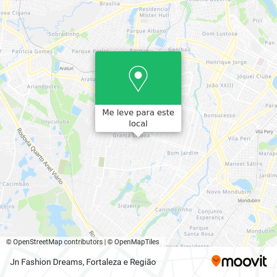 Jn Fashion Dreams mapa
