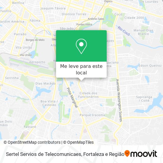 Sertel Servios de Telecomunicaes mapa