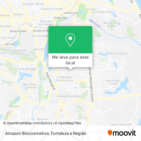 Amazon Biocosmetics mapa