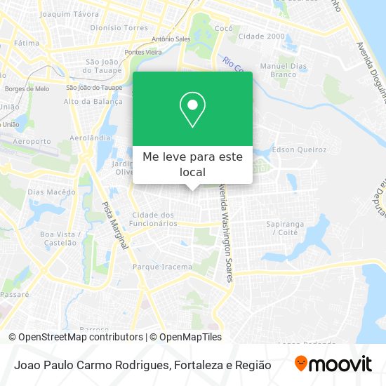 Joao Paulo Carmo Rodrigues mapa