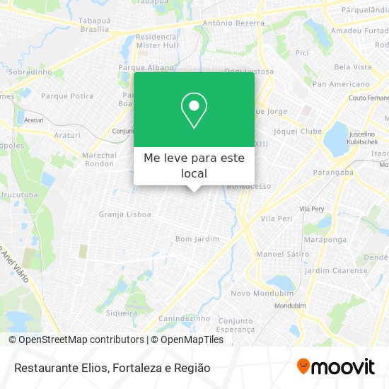 Restaurante Elios mapa