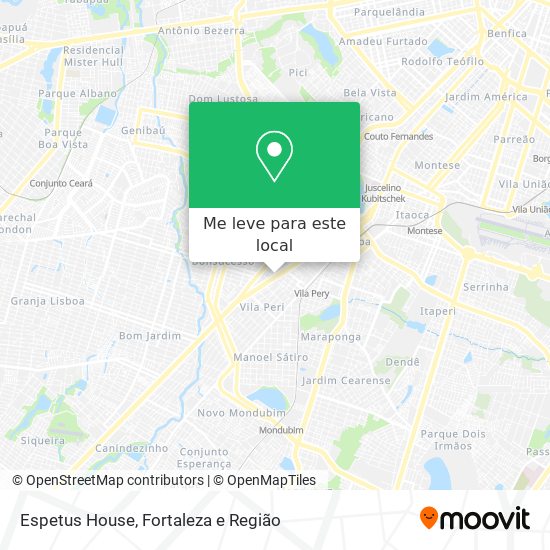 Espetus House mapa