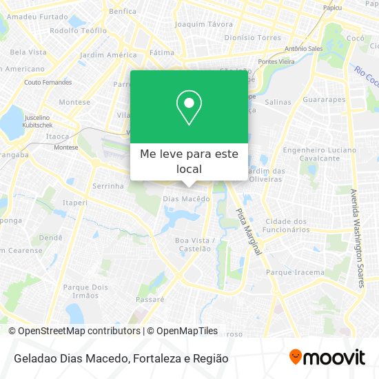 Geladao Dias Macedo mapa