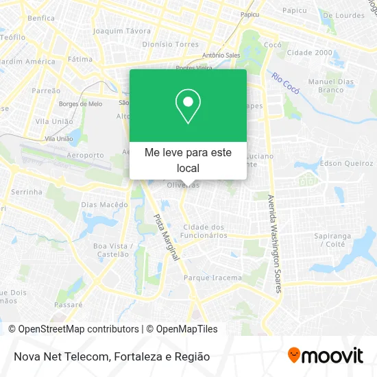 Nova Net Telecom mapa