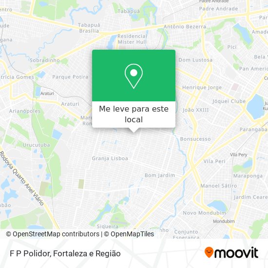 F P Polidor mapa